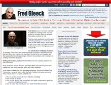Tablet Screenshot of fredgleeck.com